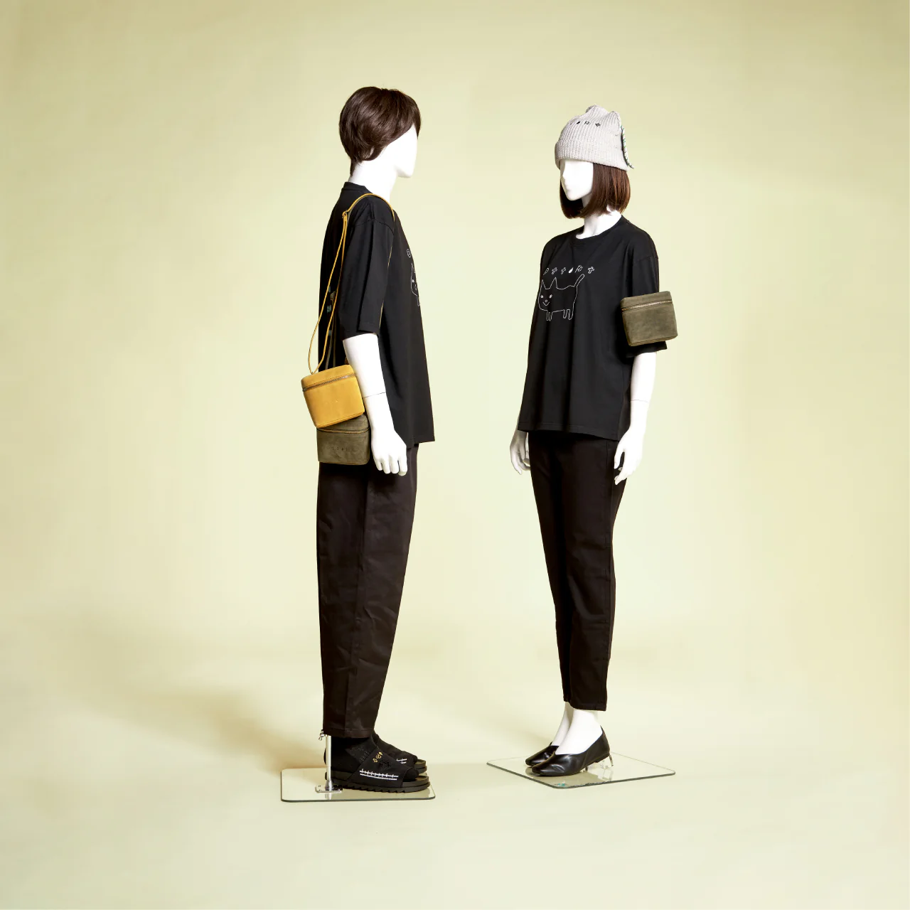空想ねこちゃんT 黒 - KENSHI YONEZU ONLINE STORE